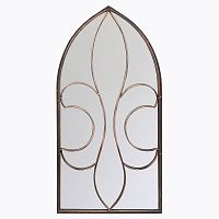 зеркало-окно большое с лилией бронзовый антик флореаль в Прокопьевске