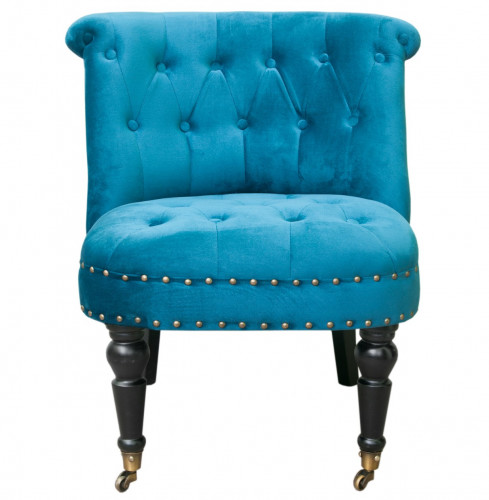 низкое кресло aviana blue velvet в Прокопьевске