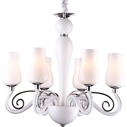 подвесная люстра arte lamp biancaneve a8110lm-6wh в Прокопьевске