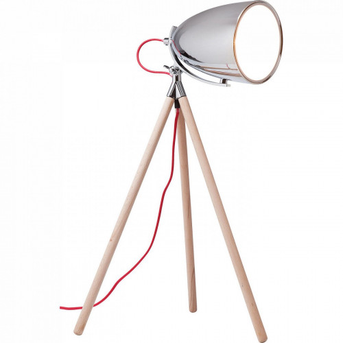 лампа настольная chromatic tripod на деревянном штативе в Прокопьевске