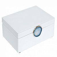 шкатулка для украшений белая 28x10x20 см в Прокопьевске