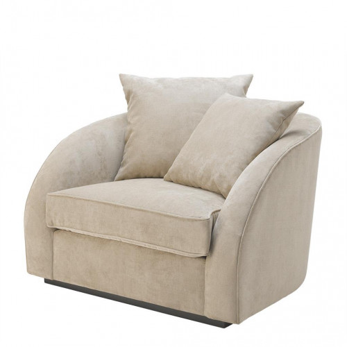 кресло les palmiers от eichholtz бежевое в Прокопьевске