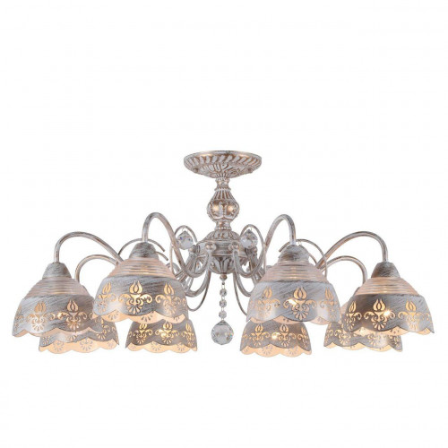потолочная люстра arte lamp sicilia a9106pl-8wg в Прокопьевске