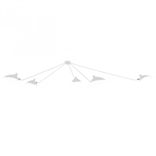 потолочный светильник spider 5 ламп белый в Прокопьевске