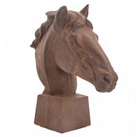 статуэтка horse head на подставке коричневый в Прокопьевске