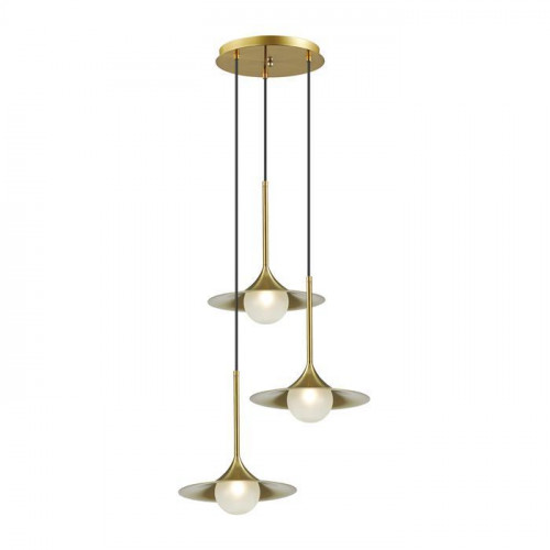 подвесная люстра odeon light barolo 4155/27l в Прокопьевске