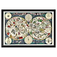 картина «небесная карта созвездий (1680)» в Прокопьевске