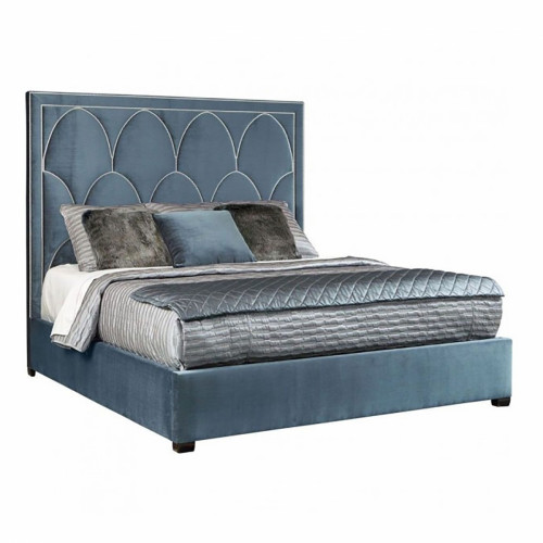 кровать petals queen голубой 90х200 р в Прокопьевске