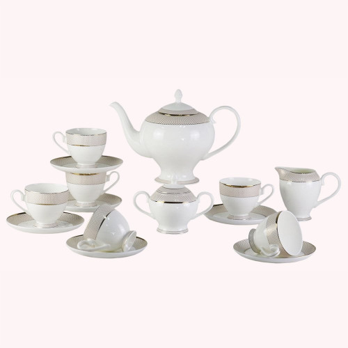 чайный сервиз bianko 17 pcs tea set в Прокопьевске