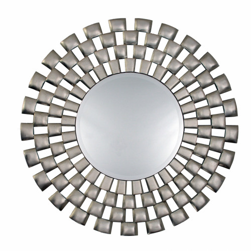 зеркало серебряное круглое большое в геометрической раме laviana в Прокопьевске