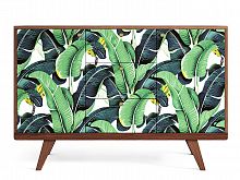 комод thimon дуб тобакко принт 025 зелёный, коричневый, белый в Прокопьевске