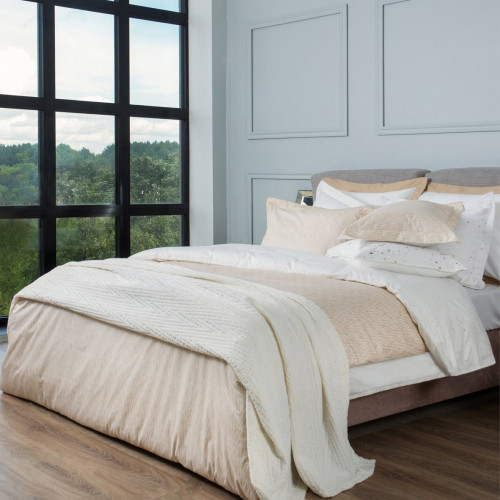 комплект постельного белья decoflux сатин евро twist gold в Прокопьевске