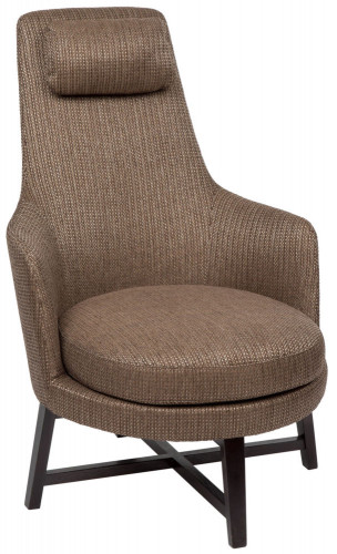 кресло home space brown коричневое в Прокопьевске