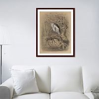 картина: птица у озера, 1890г в Прокопьевске