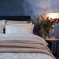 комплект постельного белья decoflux сатин семейный victoria ivory в Прокопьевске