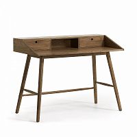 письменный стол с двумя ящиками thriller от la forma (ex julia grup) коричневый в Прокопьевске