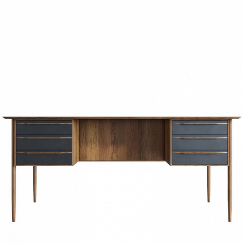 рабочий столbruni black с ящиками черный в Прокопьевске