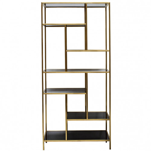 стеллаж gold line золотистый/черный в Прокопьевске