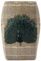 керамический столик-табурет garden stool с павлином в Прокопьевске