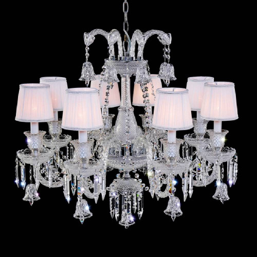 подвесная люстра crystal lux princess sp8 прозрачная в Прокопьевске