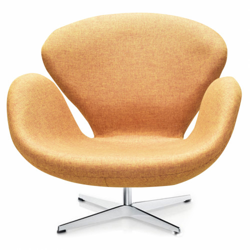 кресло swan chair коричневое в Прокопьевске