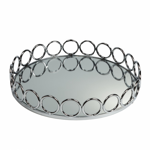 зеркальный поднос debra круглый в Прокопьевске