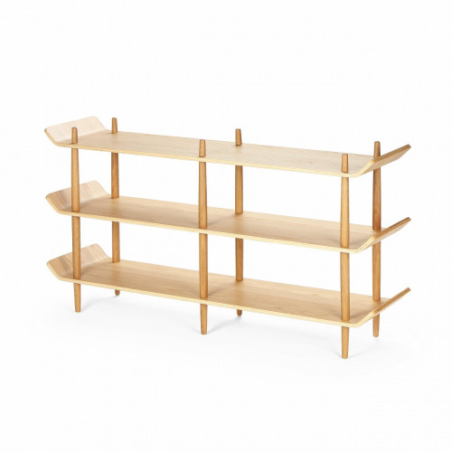 стеллаж bentwood двойной светло-коричневый в Прокопьевске