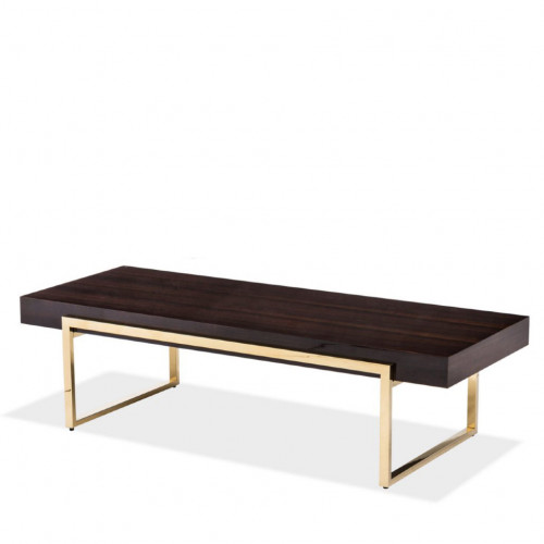 стол coffee lake коричневый, золотой в Прокопьевске