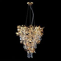 подвесная люстра crystal lux romeo sp10 gold d600 в Прокопьевске