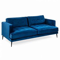диван vinny трехместный темно-синий от la forma (ex julia grup) в Прокопьевске