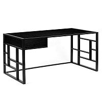 рабочий стол millenium lite 2 black черный дуб в Прокопьевске