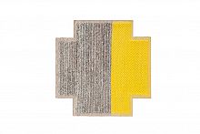 ковер plait yellow 160х160 от gan в Прокопьевске