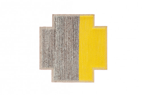 ковер plait yellow 160х160 от gan в Прокопьевске