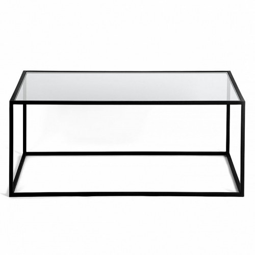 стол журнальный london black прозрачное стекло в Прокопьевске