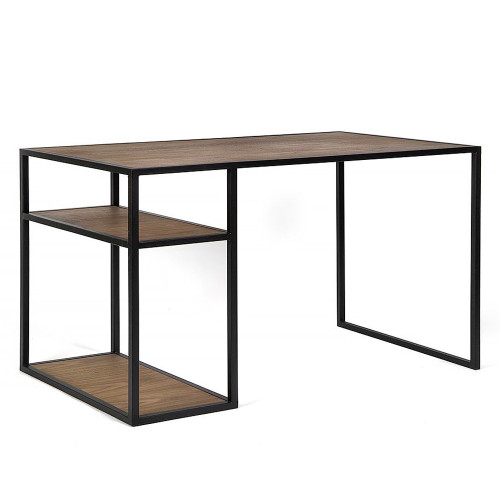 рабочий стол romero с полками американский орех в Прокопьевске