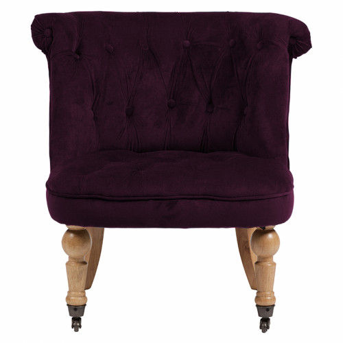 кресло amelie french country chair лиловое в Прокопьевске