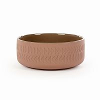 тарелка tactile диаметр 15 коричневый в Прокопьевске