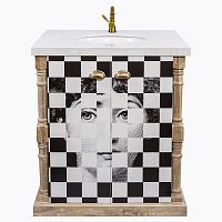 тумба с раковиной эксельсиор снег fornasetti в Прокопьевске