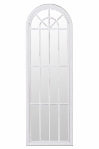 зеркало-окно напольное в полный рост белое витраж в Прокопьевске