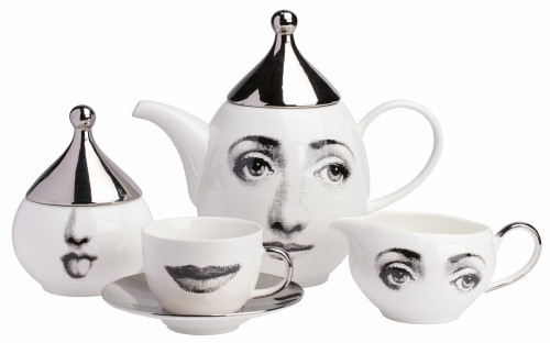 чайный сервиз пьеро форназетти faces silver в Прокопьевске