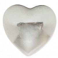 фигурка сердечко 7,6х7,1х4,6 серебряное в Прокопьевске