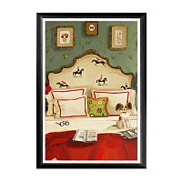 арт-постер «красные розы и темные лошади» в Прокопьевске