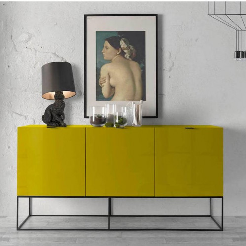 тумба под тв nobleza от angel cerda жёлтая в Прокопьевске