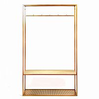 вешалка в прихожую hallra gold светлый дуб в Прокопьевске