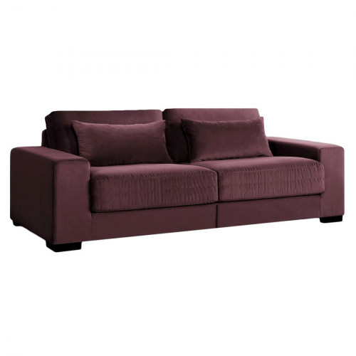 диван lotos violet раскладной прямой бордовый в Прокопьевске