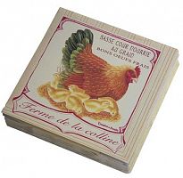 салфетки курочка штук (бумага, хсм) comptoir de famille в Прокопьевске