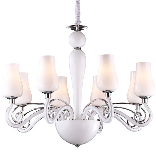 подвесная люстра arte lamp biancaneve a8110lm-8wh в Прокопьевске
