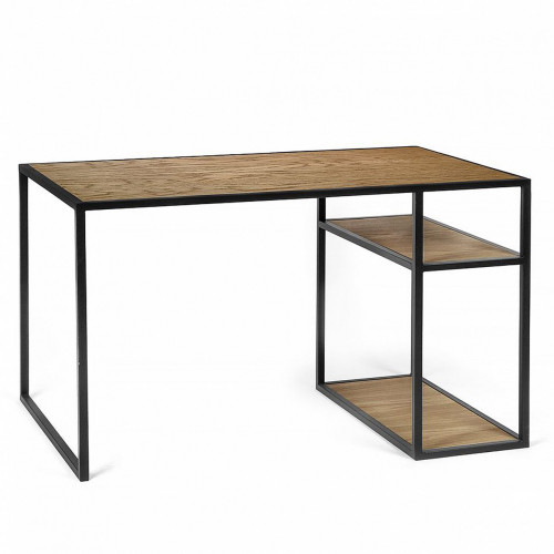 рабочий стол romero на темном каркасе темный дуб в Прокопьевске