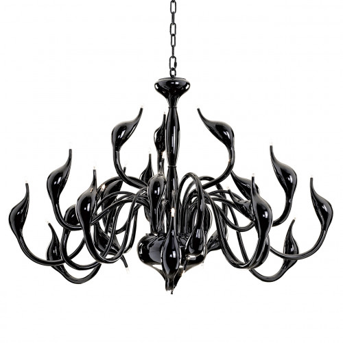 подвесная люстра lightstar cigno collo bk 751247 в Прокопьевске
