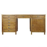 рабочий стол с дверкой gouache коричневый в Прокопьевске